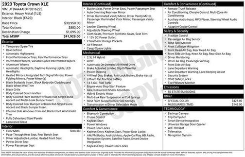 2023 Toyota Crown XLE
