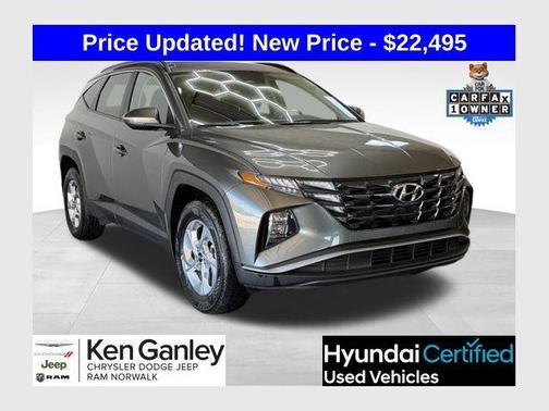 Amazon Gray 2023 Hyundai TUCSON SEL