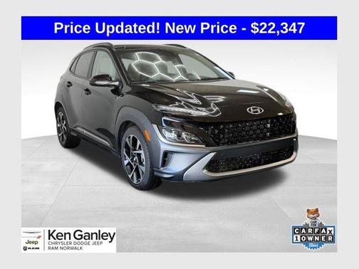 Abyss Black Pearl 2023 Hyundai KONA Limited