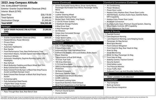 2023 Jeep Compass Altitude