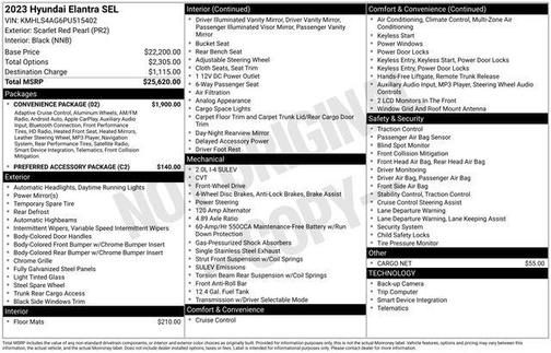 2023 Hyundai ELANTRA SEL