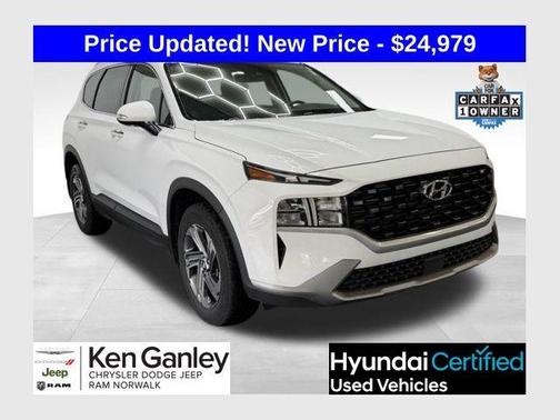 Serenity White Pearl 2023 Hyundai SANTA FE SEL