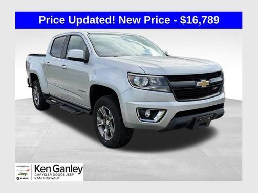 Silver Ice Metallic 2015 Chevrolet Colorado Z71