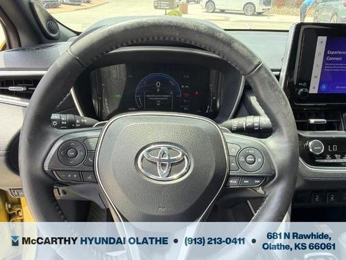 Jet Black 2023 Toyota Corolla Cross Hybrid XSE