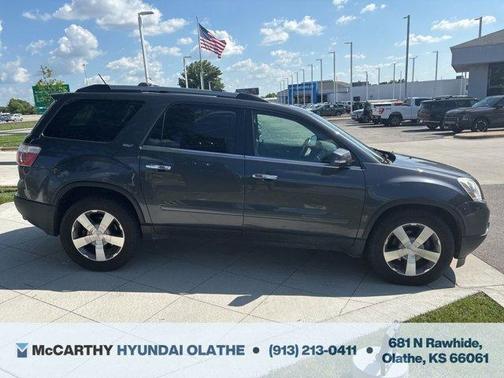Cyber Gray Metallic 2012 GMC Acadia SLT-1
