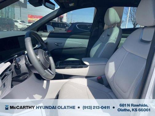 Shimmering Silver 2025 Hyundai TUCSON Limited