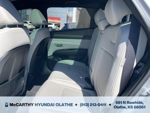 Shimmering Silver 2025 Hyundai TUCSON Limited