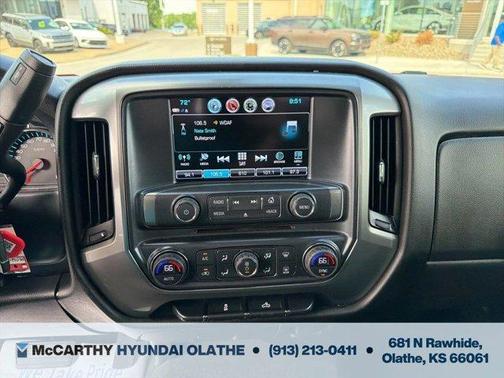 Red 2017 Chevrolet Silverado 1500 1LT