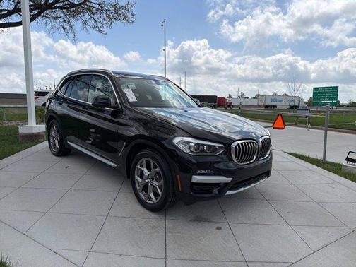 Black Sapphire Metallic 2021 BMW X3 xDrive30i
