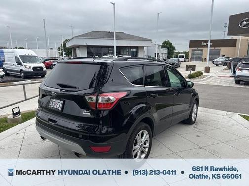 Shadow Black 2017 Ford Escape SE