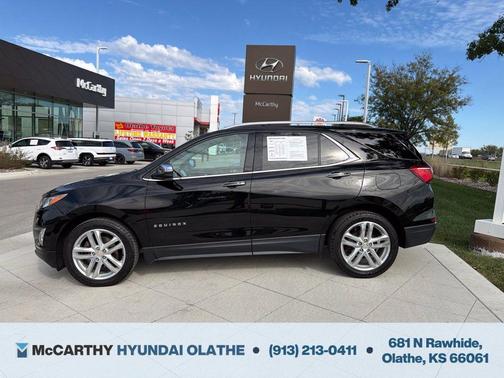 Black Metallic 2019 Chevrolet Equinox Premier w/2LZ