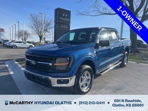 Blue Metallic 2025 Ford F-150 XLT