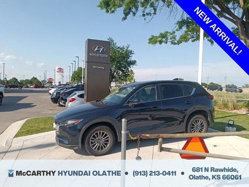 Deep Crystal Blue Mica 2017 Mazda CX-5 Touring