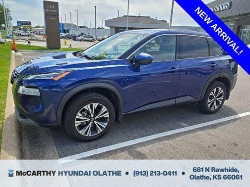 Caspian Blue Metallic 2021 Nissan Rogue SV