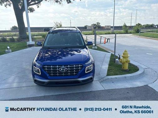 Intense Blue 2023 Hyundai VENUE Limited