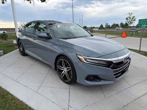 Gray 2022 Honda Accord Hybrid Touring