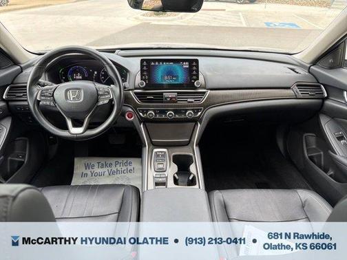 Gray 2022 Honda Accord Hybrid Touring