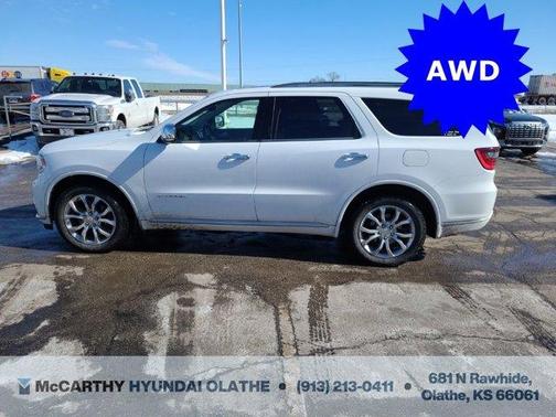 White Knuckle Clearcoat 2018 Dodge Durango Citadel