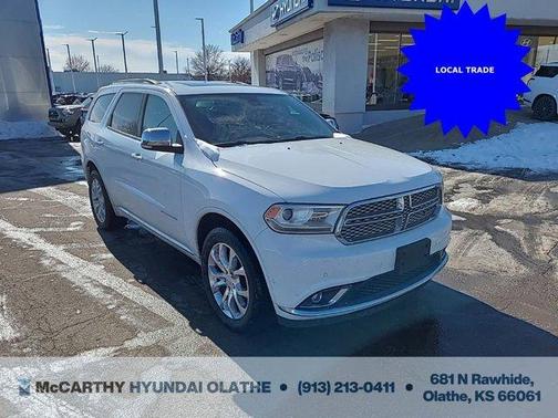 White Knuckle Clearcoat 2018 Dodge Durango Citadel