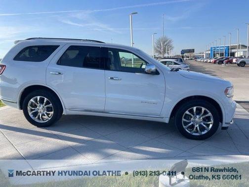 White Knuckle Clearcoat 2018 Dodge Durango Citadel