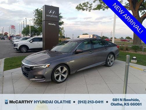 Gray 2018 Honda Accord Touring 2.0T