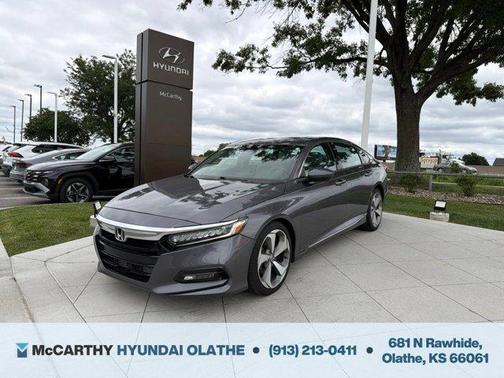 Gray 2018 Honda Accord Touring 2.0T