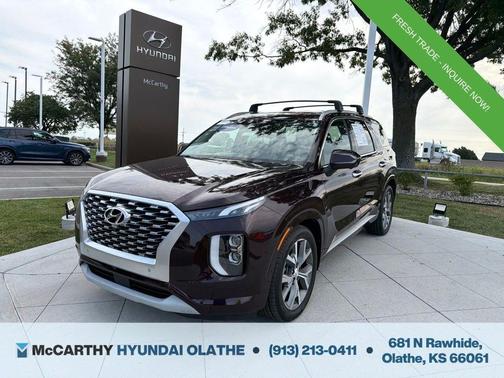 Burgundy 2022 Hyundai PALISADE Limited
