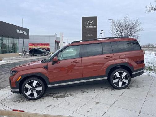 Orange 2026 Hyundai SANTA FE HEV Limited