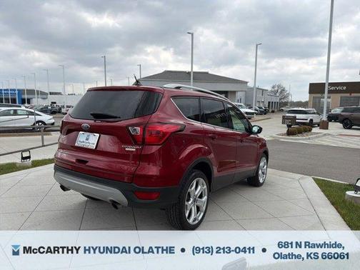 Ruby Red 2019 Ford Escape Titanium