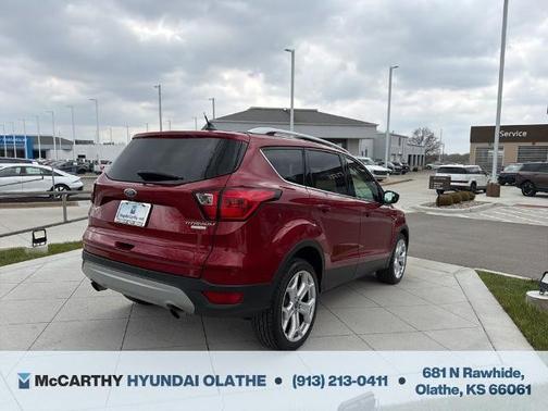 Ruby Red 2019 Ford Escape Titanium