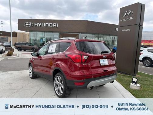 Ruby Red 2019 Ford Escape Titanium