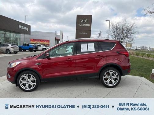 Ruby Red 2019 Ford Escape Titanium
