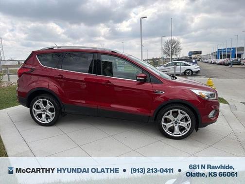 Ruby Red 2019 Ford Escape Titanium