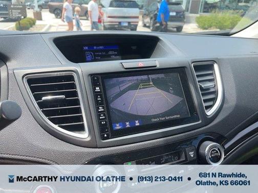 Gray 2016 Honda CR-V Touring