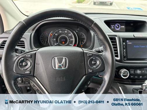 Gray 2016 Honda CR-V Touring