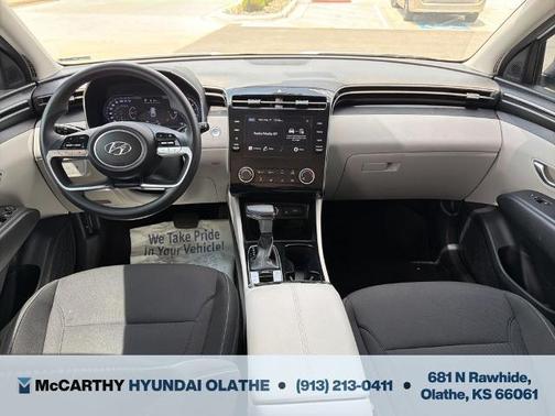 White Pearl 2023 Hyundai TUCSON SEL