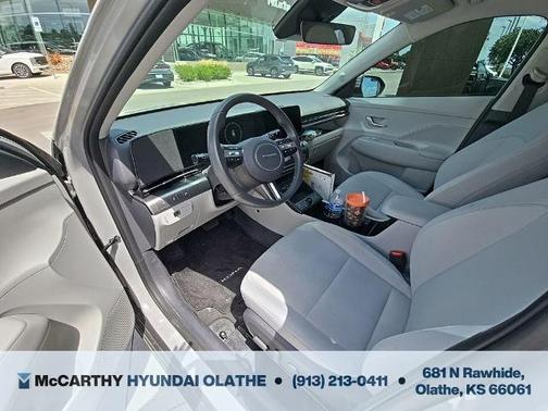 Cyber Gray Metallic 2025 Hyundai KONA SEL
