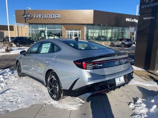 Silver 2026 Hyundai SONATA SEL Sport