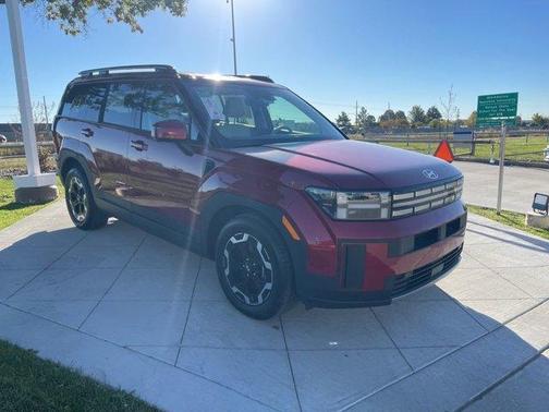 Red 2025 Hyundai SANTA FE SEL