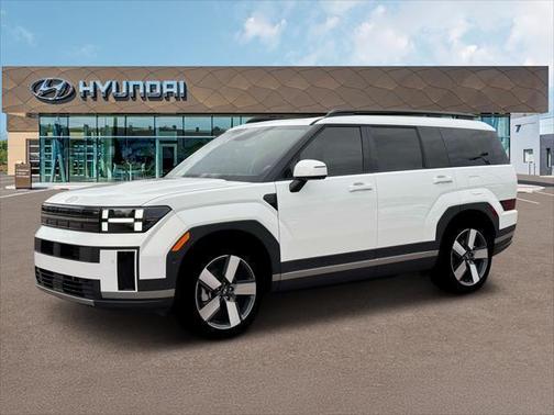 White 2026 Hyundai SANTA FE HEV Limited