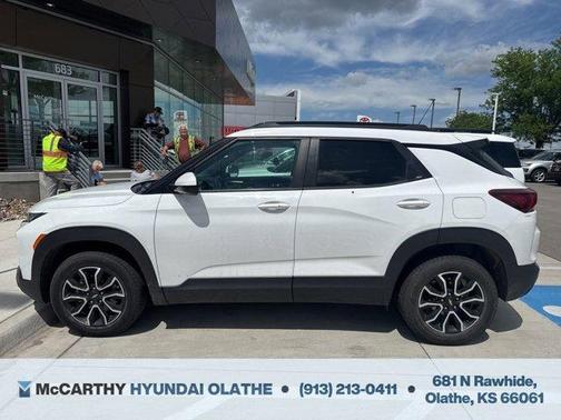 Summit White 2021 Chevrolet Trailblazer ACTIV