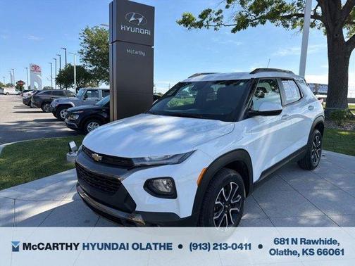 Summit White 2021 Chevrolet Trailblazer ACTIV