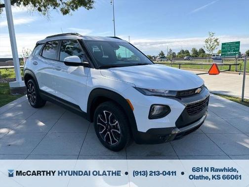 Summit White 2021 Chevrolet Trailblazer ACTIV