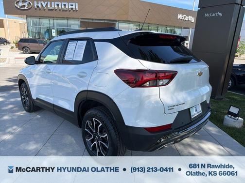 Summit White 2021 Chevrolet Trailblazer ACTIV