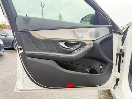 White 2016 Mercedes-Benz C-Class S