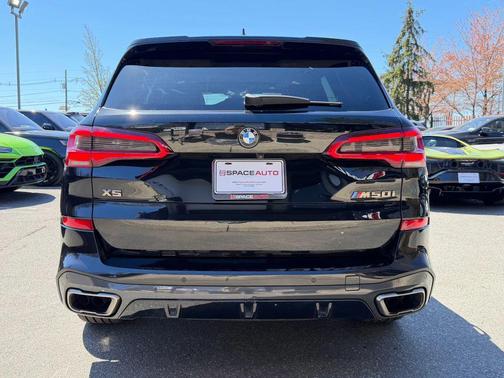 Black 2020 BMW X5 M50i