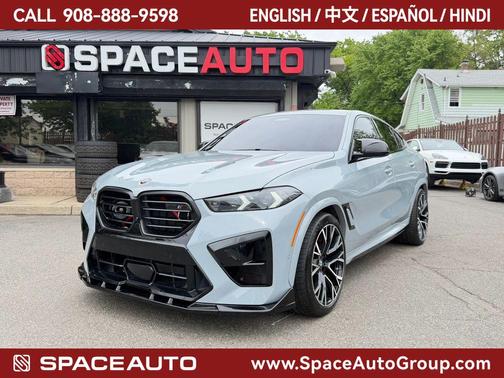Brooklyn Grey Metallic 2024 BMW X6 M Competition Sport Utility 4D