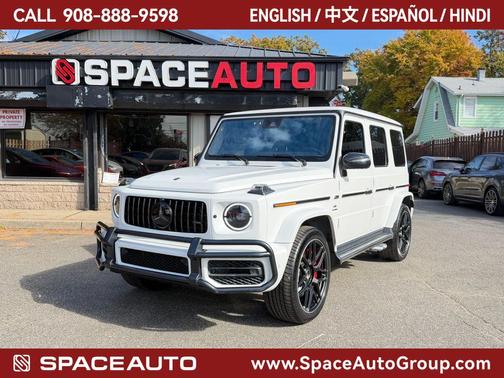 White 2021 Mercedes-Benz AMG G 63 4MATIC
