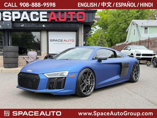 Ara Blue Crystal Effect 2017 Audi R8 5.2 V10 plus