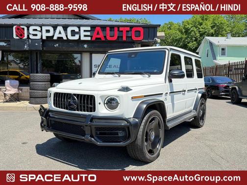 White 2023 Mercedes-Benz AMG G 63 4MATIC